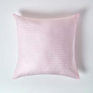 Pink European Egyptian Cotton Pillowcase 330 TC, 80 x 80 cm