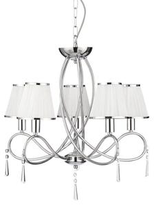 Searchlight 1035-5CC Simplicity Multi Arm Ceiling Light Polished Chrome