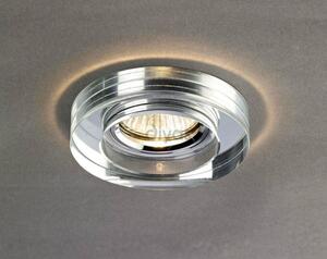 Diyas IL30821CH Clear Crystal Recessed Round Downlight Fascia