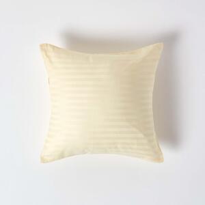 Pastel Yellow European Egyptian Cotton Pillowcase 330 TC, 40 x 40 cm