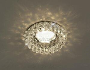 Diyas IL30805CH Clear Crystal Cluster Downlight Fascia