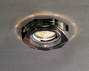 Diyas IL30823PU Dark Purple Crystal Recessed Hexagonal Downlight Fascia