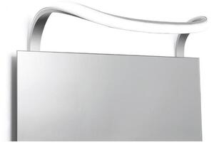 Mantra M5087 Sisley LED Bathroom Small Wave Wall Light In Silver And Chrome