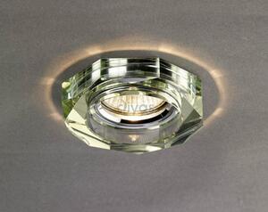 Diyas IL30823WI White Wine Crystal Recessed Hexagonal Downlight Fascia