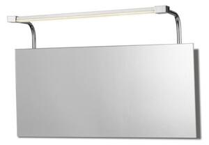 Mantra M5086 Sisley LED Bathroom Small Bridge Wall Light In Silver And Chrome