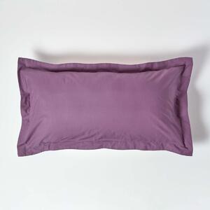 Homescapes Grape Egyptian Cotton Oxford Pillowcase 200 TC, King Size