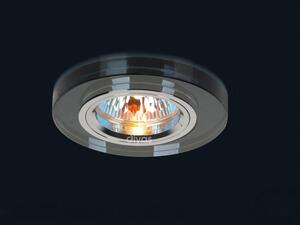 Diyas IL30806BL Black Crystal Recessed Round Downlights Fascia