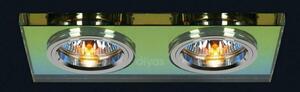Diyas IL30807MC Spectrum Crystal Recessed Rectangle Downlights Fascia