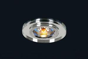Diyas IL30806CH Clear Crystal Recessed Round Downlights Fascia