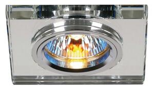 Diyas IL30817CH Clear Crystal Recessed Square Downlights Fascia