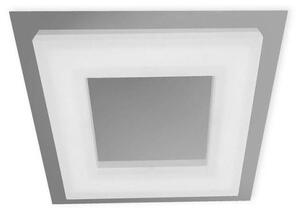 Mantra M8233 Marcel Bathroom Square LED Flush Ceiling Light In Chrome