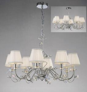 Diyas IL31218 + ILS31218 Willow Ceiling Pendant Light with Shades