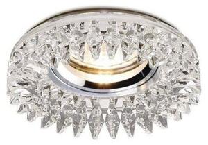 Diyas IL30833CH Crystal Downlight In Chrome With Clear Crystals - Frame Only