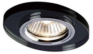 Diyas IL30808BL Recessed Oval Downlight In Black - Frame Only