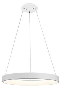 Mantra M5796 Niseko Medium LED Ceiling Pendant In White - Dia: 650mm