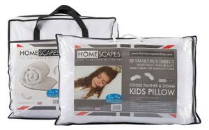Homescapes Kids 10.5 Tog Goose Feather Duvet & Pillow Set