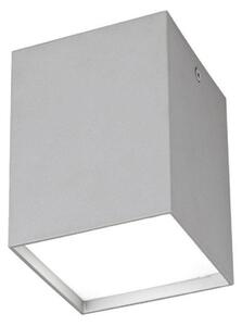Mantra M5631 Kailua 1 Light Ceiling Light In Silver And White - Length: 90mm