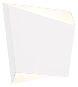 Mantra M6220 Asimetric 1 Light Rhombus Wall Light In White