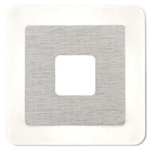 Mantra M5124 Sol LED Square Wall Light In Aluminium