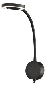 Mantra M6051 Boavista LED Ring Wall Light In Matt Black