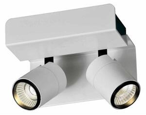 Mantra M5719 Bocarary LED 2 Light 3000K Wall Light In Matt White And Black