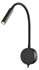 Mantra M6047 Boavista LED Tubular Wall Light In Matt Black