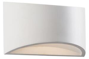 Saxby 61639 Toko Wall Washer Light in White Plaster Finish 200 mm