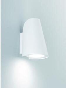 OUT6617 Large 1 Light Wall Light In White - Height: 175mm