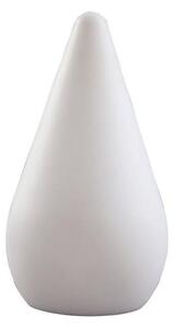 Mantra M1494 Palma 1 Light Outdoor Table Lamp In Matt And Opal White