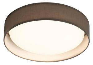 Searchlight 9371-37GY Modern One Light Flush Ceiling Light In Grey