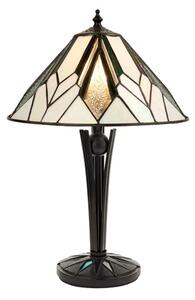 Interiors 1900 70365 Astoria Tiffany Small 1 Light Table Lamp With Shade