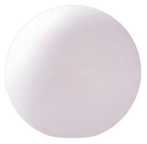 Mantra M1388 Huevo 1 Light Outdoor Small Table Lamp In Opal White - Dia: 350mm