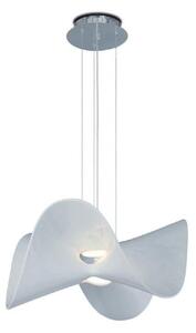 Mantra M5876 Manta LED Ceiling Pendant Light In Chrome And White