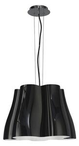 Mantra M3721 Miss 3 Light Ceiling Pendant In Chrome And Gloss Black