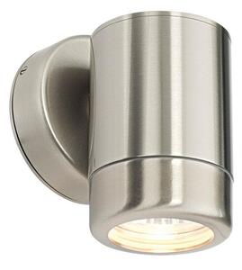 Saxby 14016 Atlantis Stainless Steel Single Outdoor Wall Light IP65