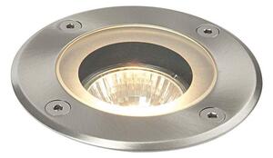 Saxby 52212 Pillar Round Outdoor Floor Light Stainless Steel IP44