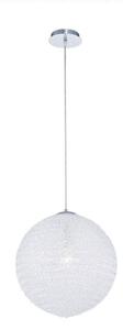 Mantra M5711 Bola 1 Light Large Ceiling Pendant In Polished Chrome - Dia: 400mm