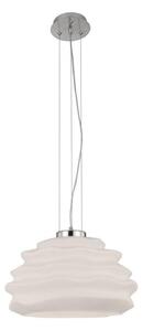 Mantra M6274 Nubole 1 Light Ceiling Pendant In White