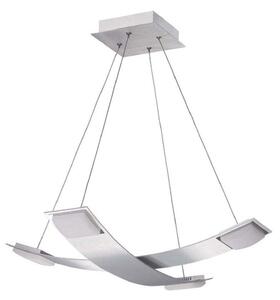 Mantra M8331 Thea 4 Light LED Linea Pendant Light In Satin Aluminium