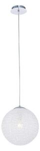 Mantra M5712 Bola 1 Light Small Ceiling Pendant In Polished Chrome - Dia: 300mm