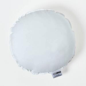 Homescapes Microfibre Round Circular Cushion Pad Insert, 40 cm (16")