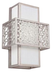 FE/KENNEY1 Kenney 1 Light Wall Light In Sunrise Silver