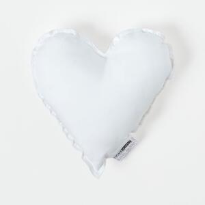 Homescapes Super Microfibre Heart Cushion Pad Insert, 30 cm (12")