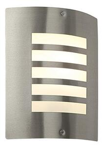 Saxby ST031F Bianco Wall Light in Brushed Stainless Steel