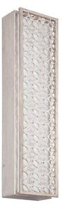 FE/KENNEY/LED Kenney 1 Light LED Wall Light In Sunrise Silver