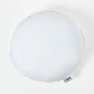 Homescapes Microfibre Round Circular Cushion Pad Insert, 45 cm (18")