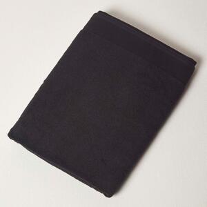 Homescapes Black Supreme Jumbo Towel 700 GSM Egyptian Cotton