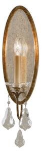 FE-VALENTINA1 Valentina 1 Light Wall Light In Oxidised Bronze