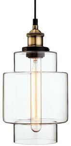 Firstlight Modern Vintage Style Glass Ceiling Pendant Light Shade - 3475AB