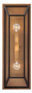 HK-FULTON2 Fulton 2 Light Wall Light In Bronze